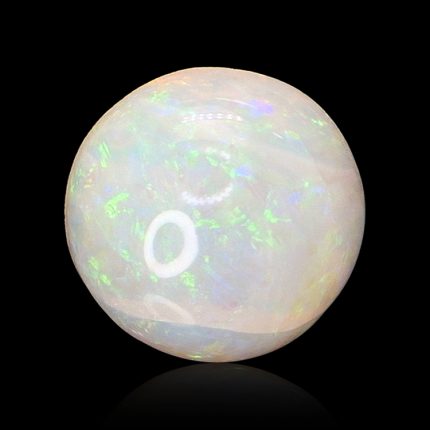 0.64 Ct. Multi Color Cabochon White Opal (Light Opal)