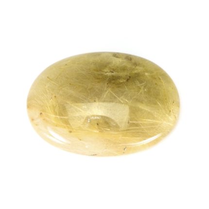 20.32 Ct. Yellow Cabochon Rutilated Quartz