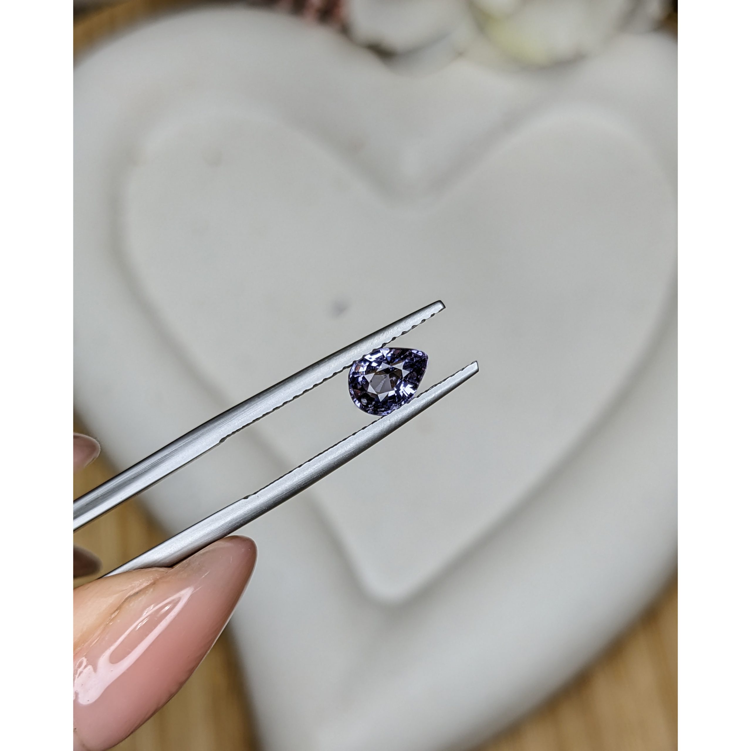 0.73 Ct. Purplish Blue Spinel - Image 2