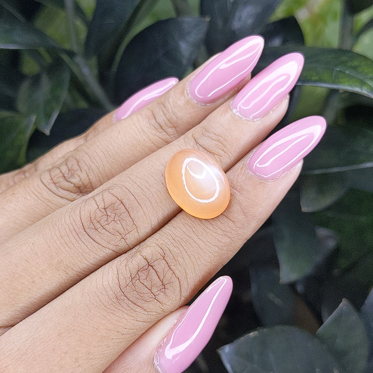 10.21 Ct. Brown Cabochon Moonstone - Image 3