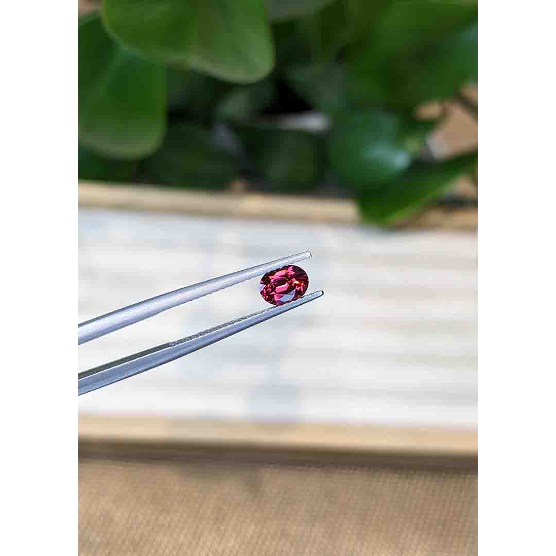 0.86 Ct. Pinkish Purple Rhodolite Garnet - Image 2