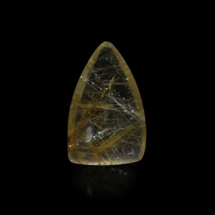 13.01 Ct. Yellow Cabochon Rutilated Quartz