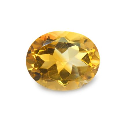 4.33 Ct. Orangish Yellow Citrine