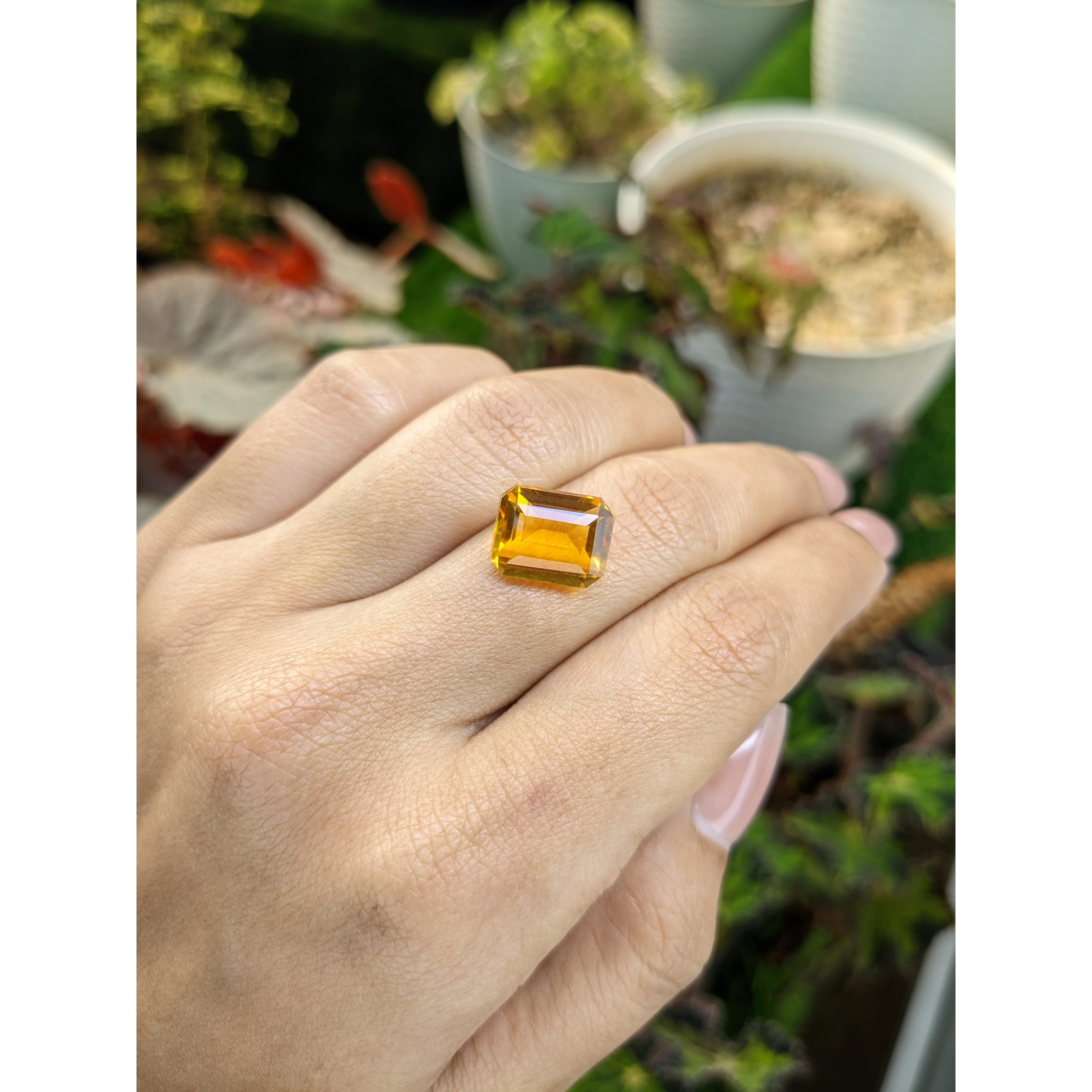 5.21 Ct. Orangish Yellow Citrine - Image 2