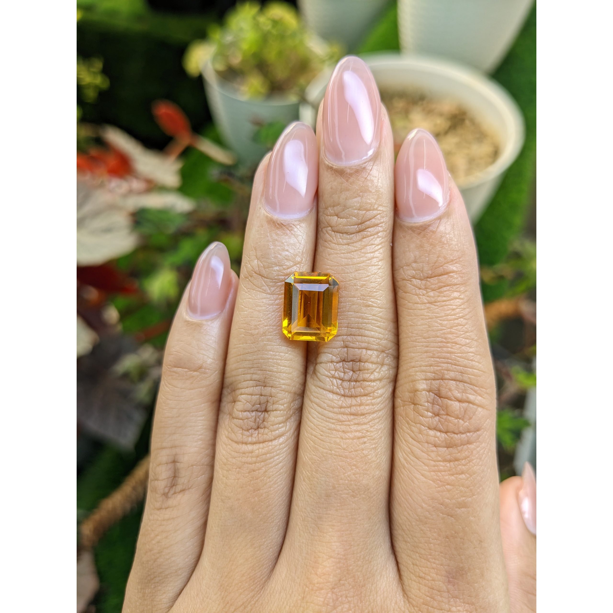 5.21 Ct. Orangish Yellow Citrine - Image 3