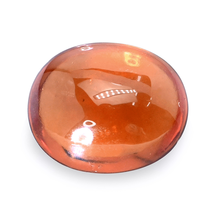 2.59 Ct. Orange Cabochon Hessonite Garnet