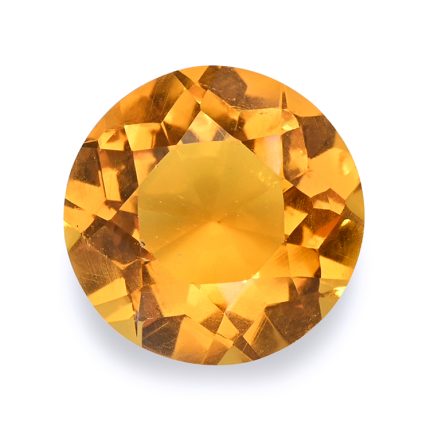 5.21 Ct. Orangish Yellow Citrine