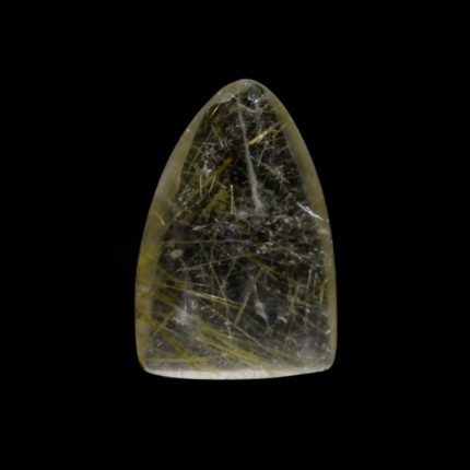 13.11 Ct. Yellow Cabochon Rutilated Quartz