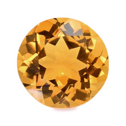 5.25 Ct. Orangish Yellow Citrine